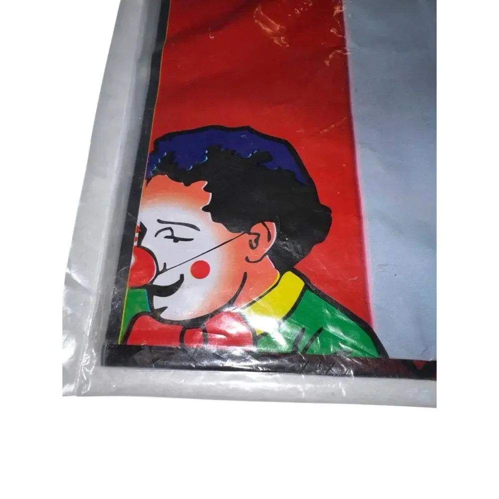 Oriental Trading Circus Big Top Backdrop Banner Set 9FT Long New‎ Sealed